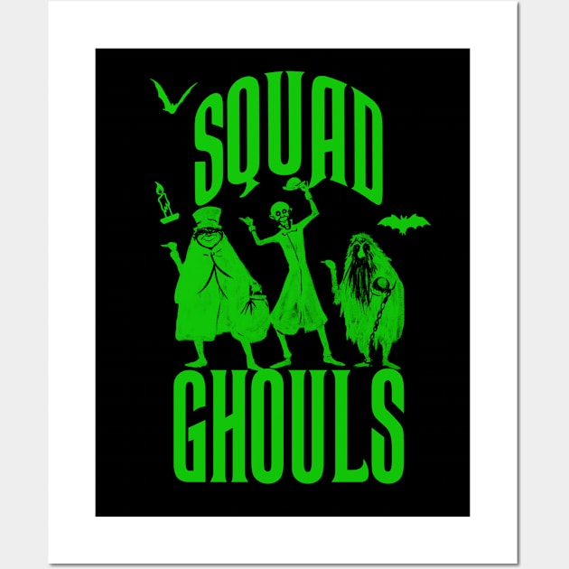 Squad Ghouls Wall Art by PopCultureShirts